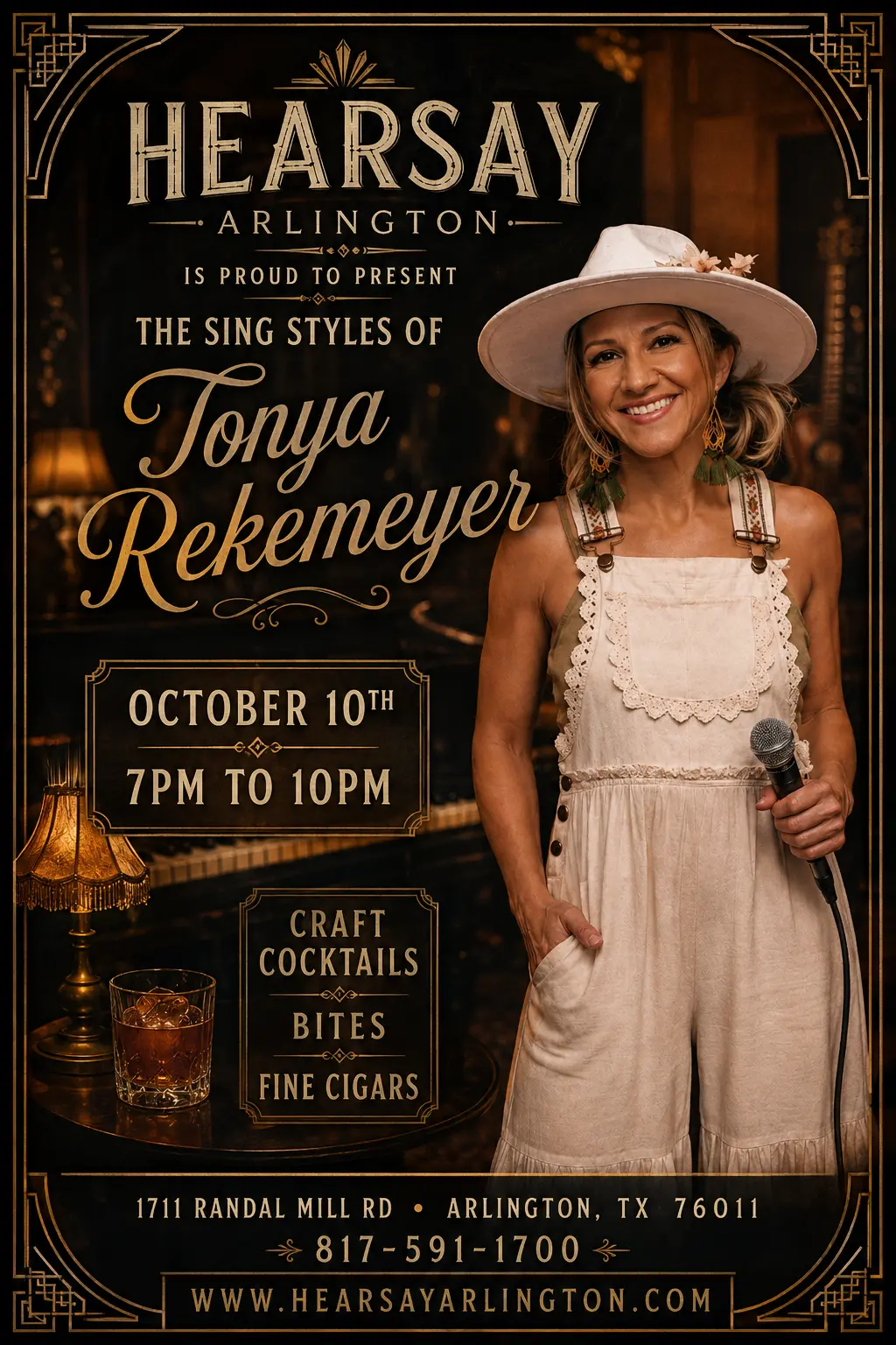 Hearsay tonya Rekemeyer poster